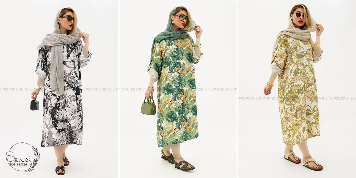 چطور پیراهن ساحلی را برای بیرون از خانه و سفر ست کنیم؟